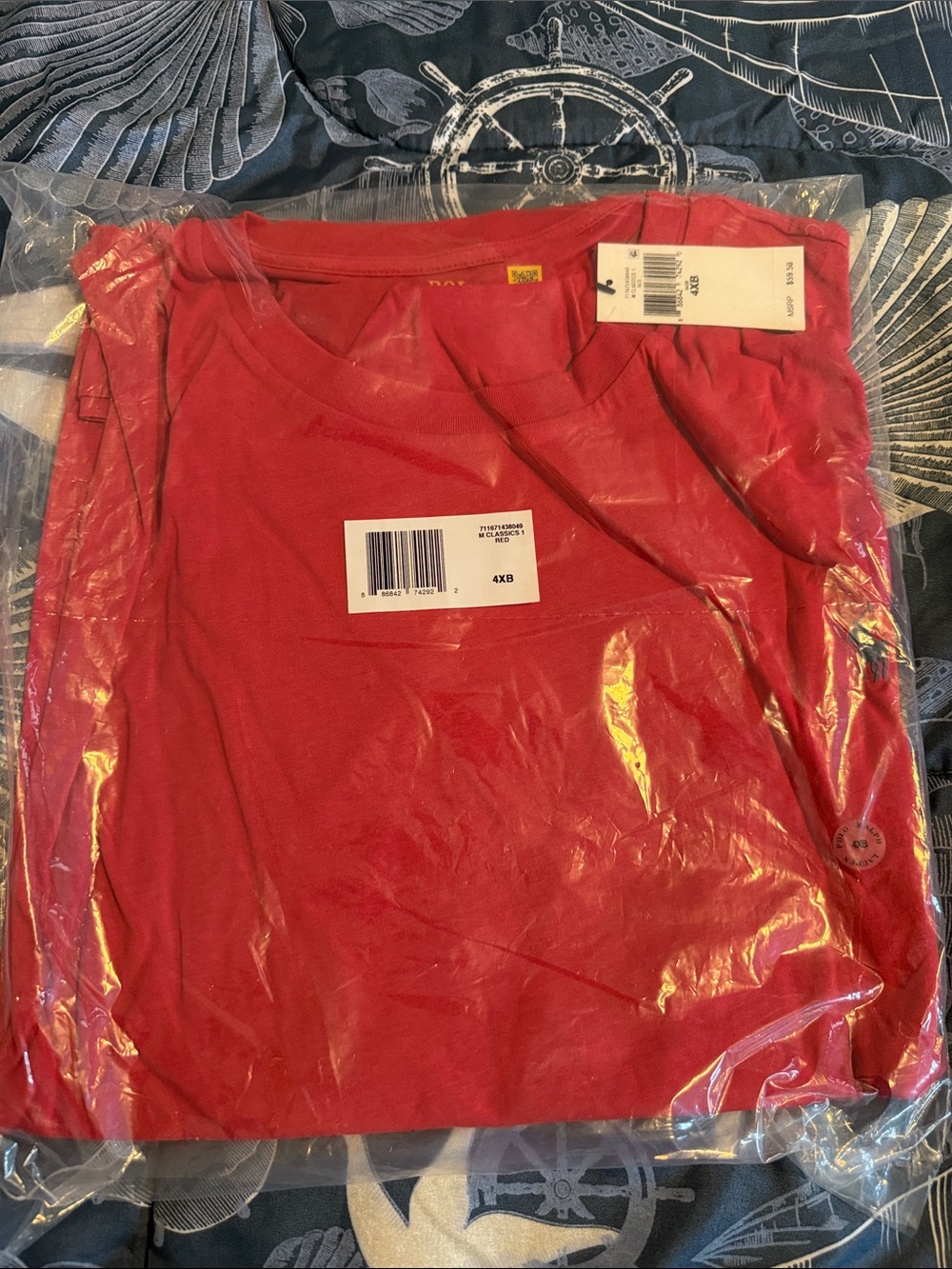 Polo by Ralph Lauren Red Short Sleeve Crew Tee